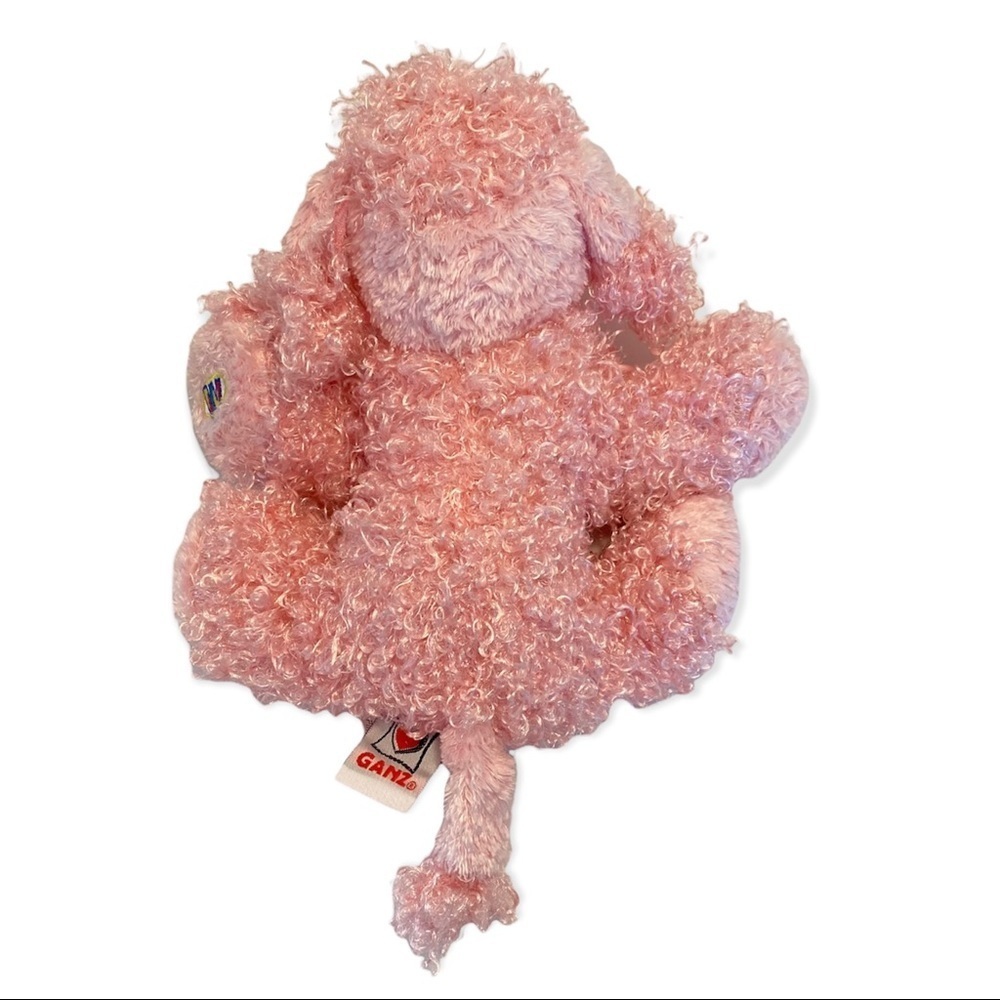 Ganz Webkinz Pink Poodle 9" Plush Stuffed Animal Toy Only No Code HM107 - Picture 5 of 10